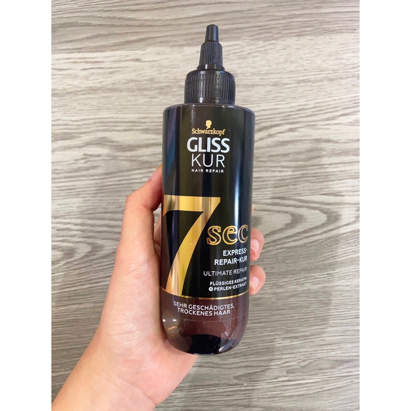 {NỘI ĐỊA ĐỨC 🇩🇪} SCHWARZKOPF GLISS 7S TINH CHẤT PHỤC HỒI TÓC CHUYÊN NGHIỆP