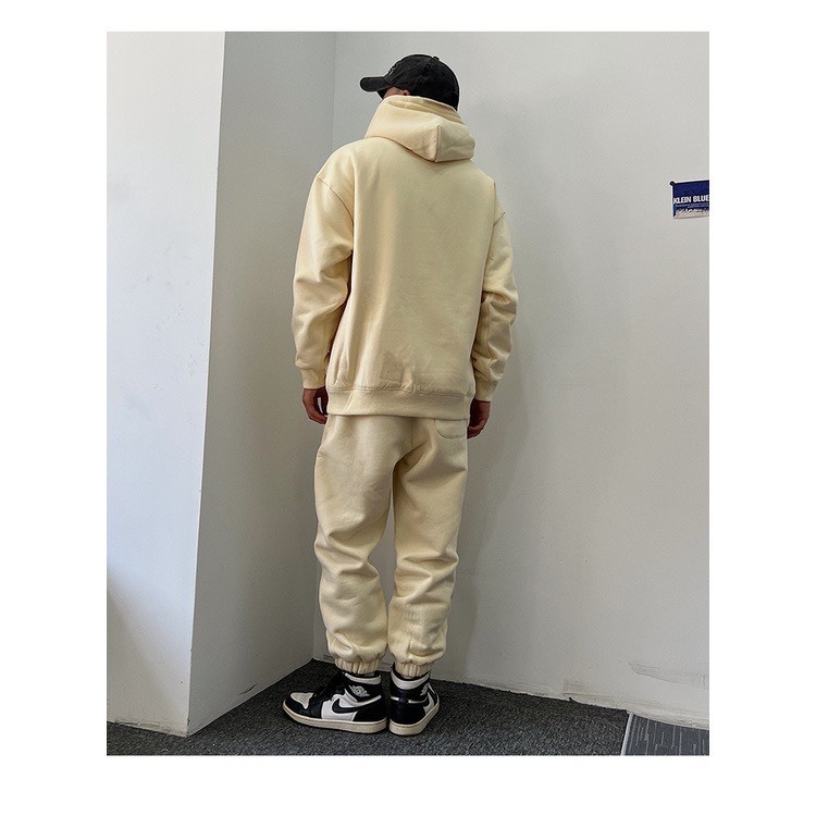 Set Nỉ Thể Thao Hoodie  Phối Chữ WASINGTON Sành Điệu, Chất Liệu Nỉ Ngoại Mềm Mịn Thấm Hút Mồ Hôi Cực Tốt