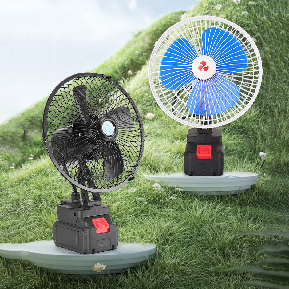 Thân quạt chạy pin 8inch chân pin phổ thông 2 tốc độ có đảo chiều ( Chưa Pin Sạc )