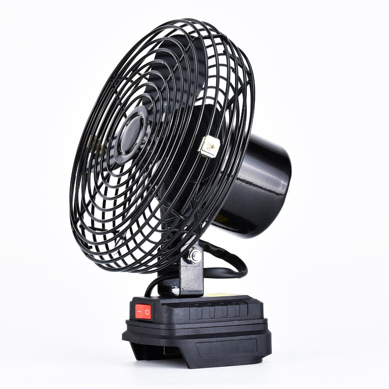 Thân quạt chạy pin 8 inch, sài chung pin Makita 18v chân pin phổ thông