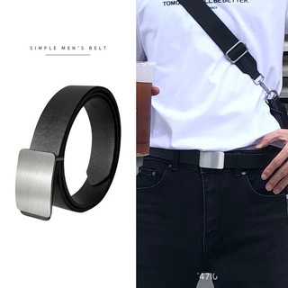 Thắt lưng nam nữ bản nhỏ đơn giản, dây nịt học sinh Broobelt thời trang Hàn Quốc bản 2.8cm TL27