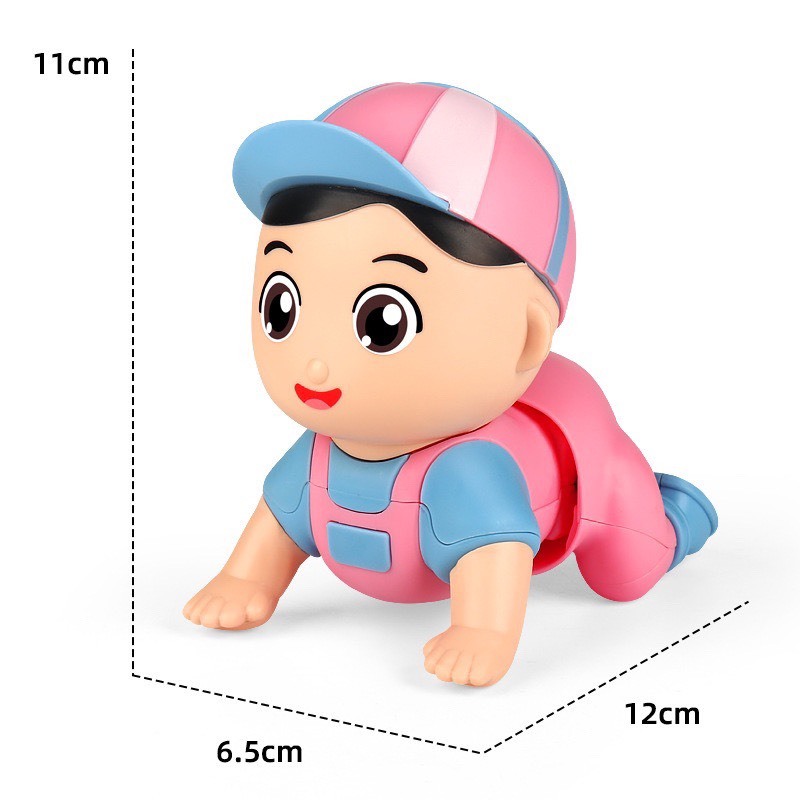 Đồ Chơi Em Bé Tập Bò Kích Thích Bé Tập Bò Có Nhạc Vui Nhộn Đồ Chơi Vận Động Cho Bé Trai Bé Gái - Đồ Chơi PUPU HOUSE