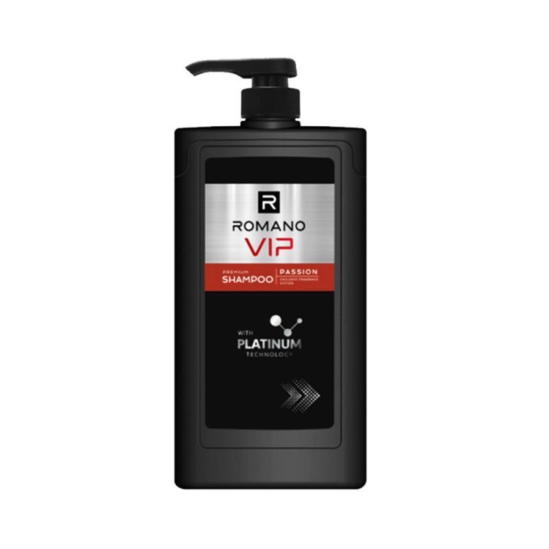 Dầu gội nam cao cấp Romano VIP Passion / Vision / Impress 650g