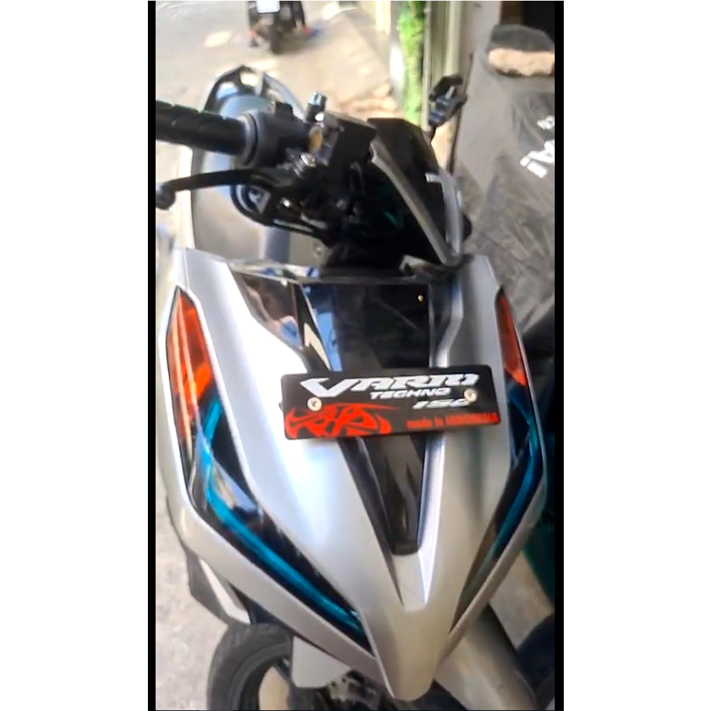 Demi [V3] dán đèn xe Vario đời 2018 đến 2023. Decal cao cấp chống nước, không bay màu