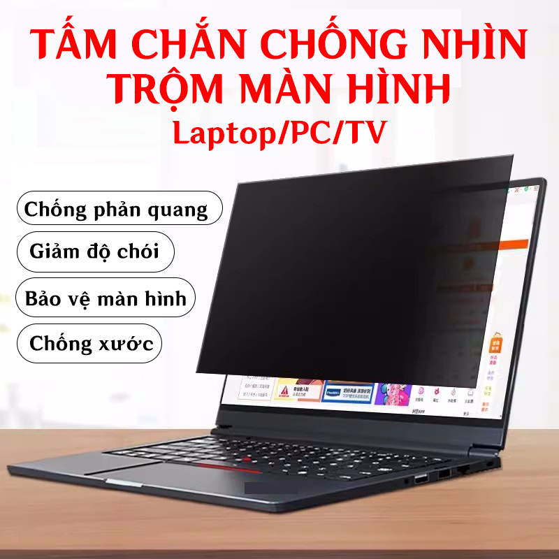 Miếng Dán Màn Hình Chống Nhìn Trộm Tấm Che Bảo Mật Chống Trày Cao Cấp