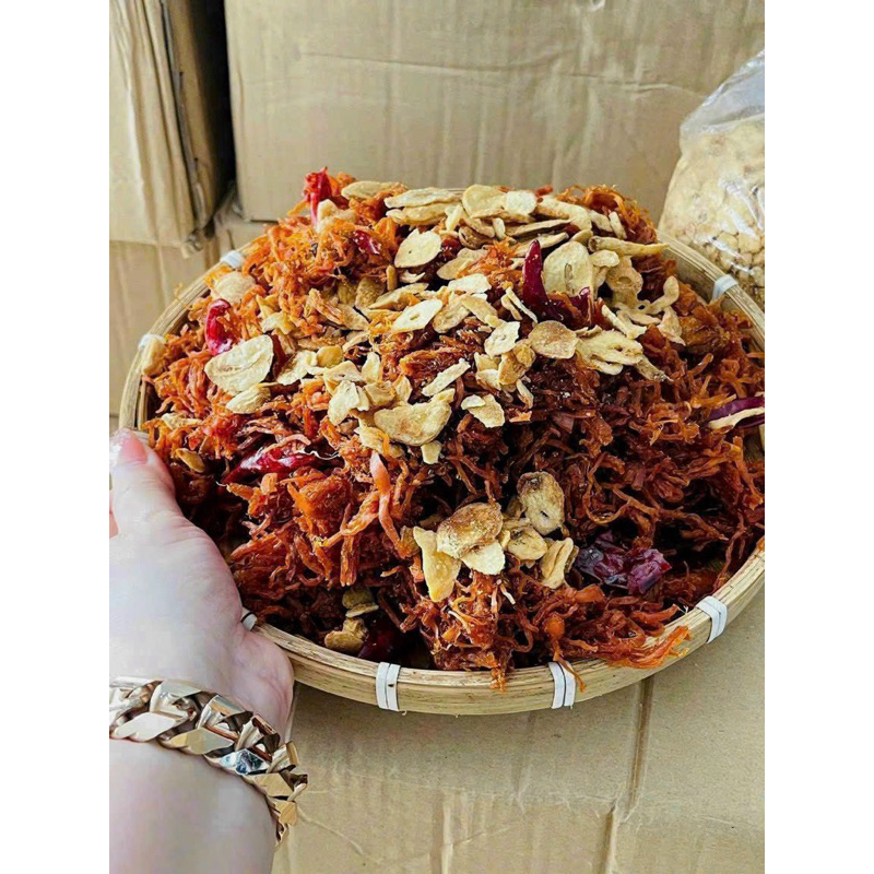 Khô gà cháy tỏi ngon (Có Bán SLL)