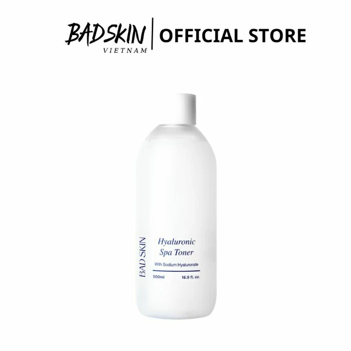 Nước hoa hồng Toner Onsen Badskin Hyaluronic Spa Toner 500ml