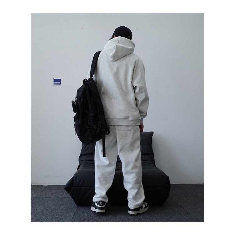 Bộ Nỉ Thể Thao Hoodie Phối Chữ ZETOMY Sành Điệu, Chất Liệu Nỉ Ngoại Mềm Mịn Thấm Hút Mồ Hôi Cực Tốt
