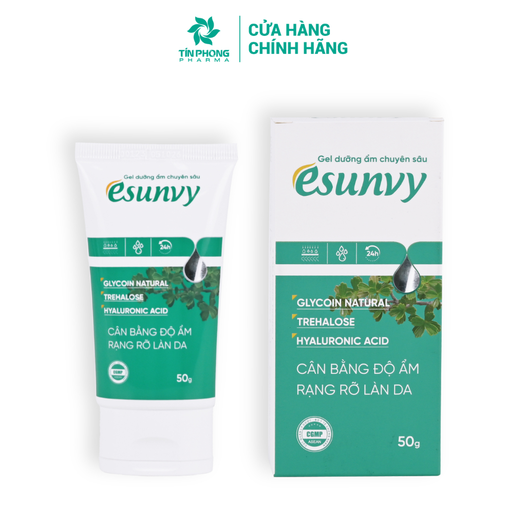 Ảnh Gel Dưỡng Ẩm Chuyên Sâu ESUNVY chứa Hyaluronic (HA) Phục Hồi Da, Duy Trì Độ Đàn Hồi và Cải Thiện Lão Hóa tuýp 50G TMP043 3
