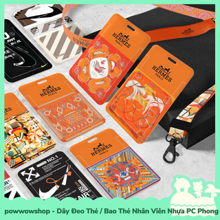 [Sẵn VN - Hỏa Tốc] Dây Đeo Thẻ / Bao Thẻ Nhân Viên Nhựa ABS Phong Cách Chủ Đề Thể Thao Sport Fashion Thời Trang