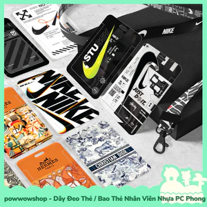 Dây Đeo Thẻ / Bao Thẻ Nhân Viên Nhựa ABS Phong Cách Chủ Đề Thể Thao Sport Fashion Thời Trang
