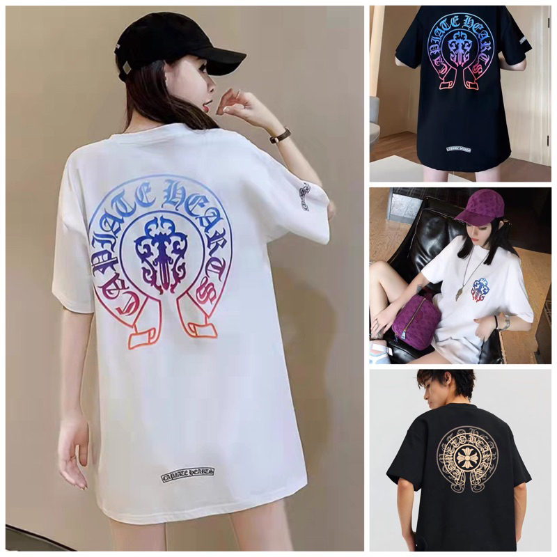 [VẢI 250 GSM] Áo Thun Chrome Hearts In Hoạ Tiết Form Unisex UnimStore Chất Liệu Cotton 100% 250GSM