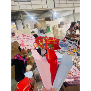 Vỏ ốc quế quấn hoa tươi hoa sáp 20/11 Rất dễ làm