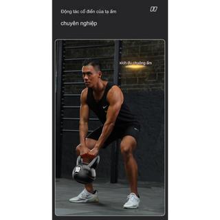 Tạ Bình Vôi,Tạ Ấm 4kg Bê Tông Bọc Nhựa PE Cao Cấp Đại Nam Sport
