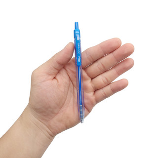 [Combo 5 Cây] Bút bi 0.5mm màu xanh DELI CQ28-BL Chính hãng