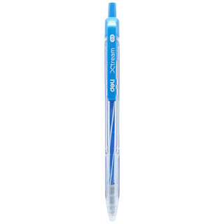 [Combo 5 Cây] Bút bi 0.5mm màu xanh DELI CQ28-BL Chính hãng