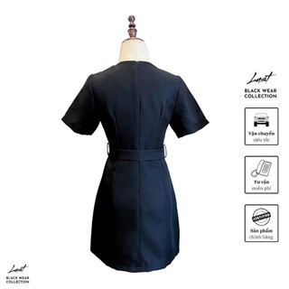 Đầm cổ chữ V dáng dài kiểu Pháp cao cấp LUST chất liệu dày dặn thiết kế đẹp - M151