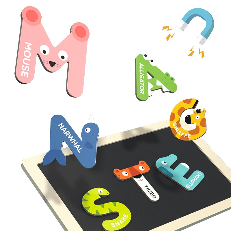 Chữ cái nam châm chữ số nam châm cho bé Mideer Letter Magnets - Number Magnets, Đồ chơi giáo dục cho bé 1 2 3