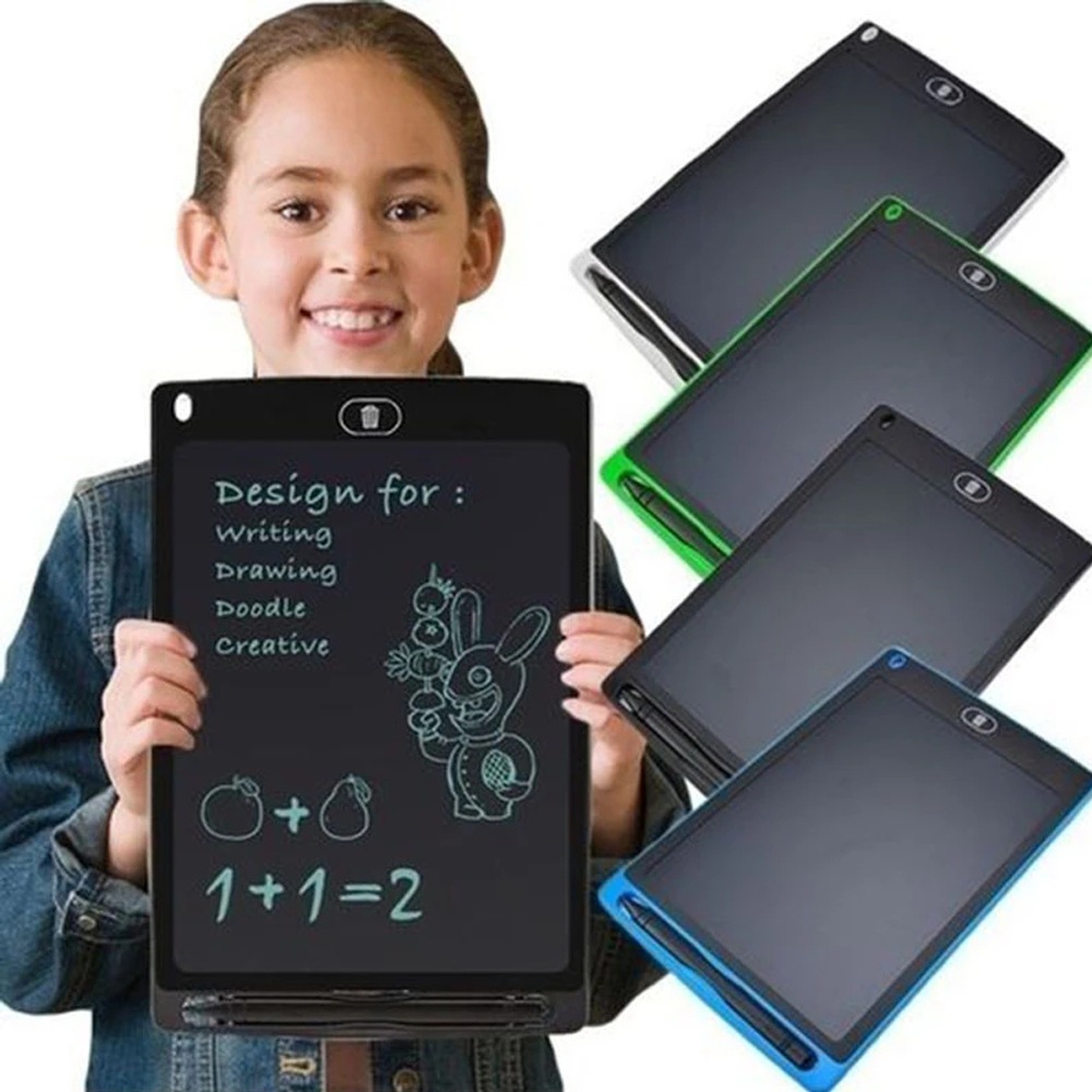 Bảng viết xóa LCD, bảng vẽ điện tự thông minh tự xóa giúp bé thúc đẩy tư duy và khả năng sáng tạo.