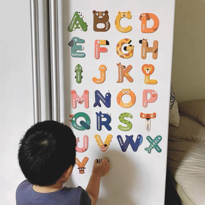 Chữ cái nam châm chữ số nam châm cho bé Mideer Letter Magnets - Number Magnets, Đồ chơi giáo dục cho bé 1 2 3