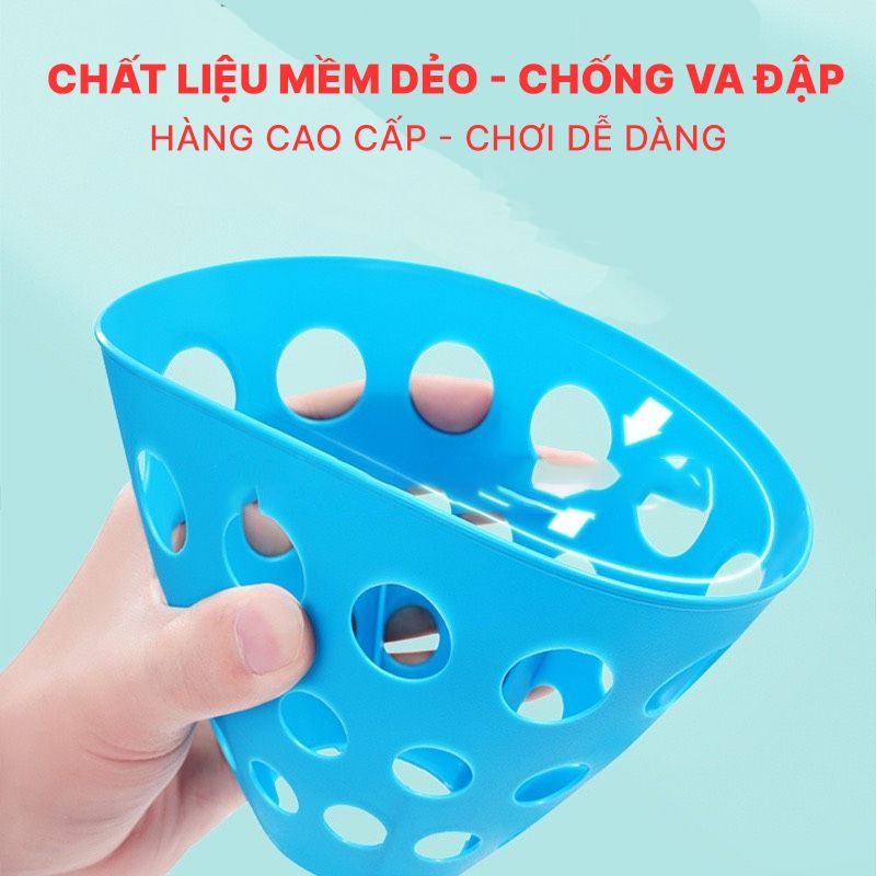 Đồ chơi cốc bắn bóng vui nhộn cho bé,Cốc hứng bóng vận động ngoài trời, trong nhà thú vị cho bé