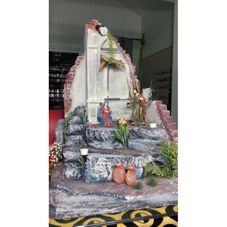 Bộ 14 Tượng giáng sinh mini mẫu cổ điển 20cm - Mang Lại Vẻ Đẹp Ấm Áp Cho Mùa Giáng Sinh ( Tượng có sẵn )