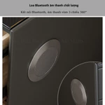 Tủ Đầu Giường Thông Minh, Táp Đầu Giường Có Sạc Không Dây, Đèn Led 3 Chế Độ Sáng, Khoá Bảo Mật Mã Số Hiện Đại — ảnh 7