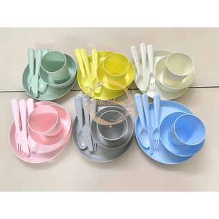 Bộ 6 cái KALAS ăn dặm cho bé IKEA Chính hãng