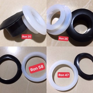 BỘ Ron (gioăng) silicon chịu nhiệt phi 20.25.47.58 và ron cao su chắn bụi dùng cho máy nước nóng năng lượng mặt trời