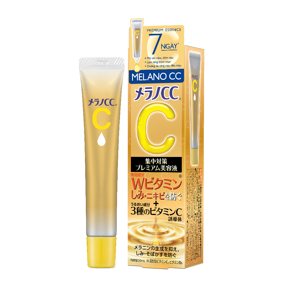 Ảnh Tinh chất vitamin C dưỡng trắng, mờ thâm cao cấp Melano CC Premium Whitening Essence 20ml 1