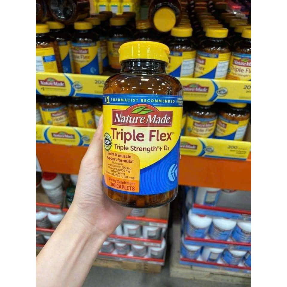 Viên uống bổ khớp Nature Made Triple Flex 200v | Shopee Việt Nam
