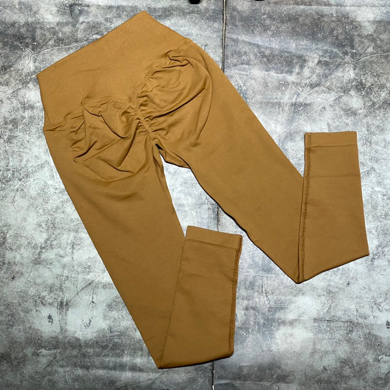 Quần Legging Cạp Chéo Tập Gym Yoga,Chất Dệt Kim Dày Dặn Co Giãn 4 Chiều Cạp Cao Chắn Chắn Chun Mông Tôn Dáng GB118