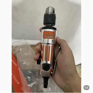 Máy khoan thẳng chạy khí nén đầu mang ranh 10mm - Vít hơi đầu mang ranh 10