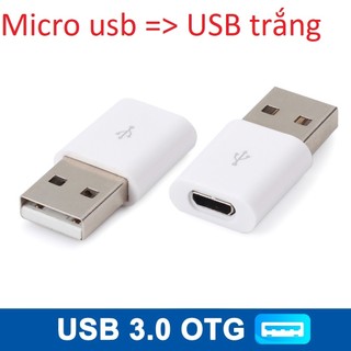 Đầu chuyển đổi Micro usb sang usb A - USB sang micro