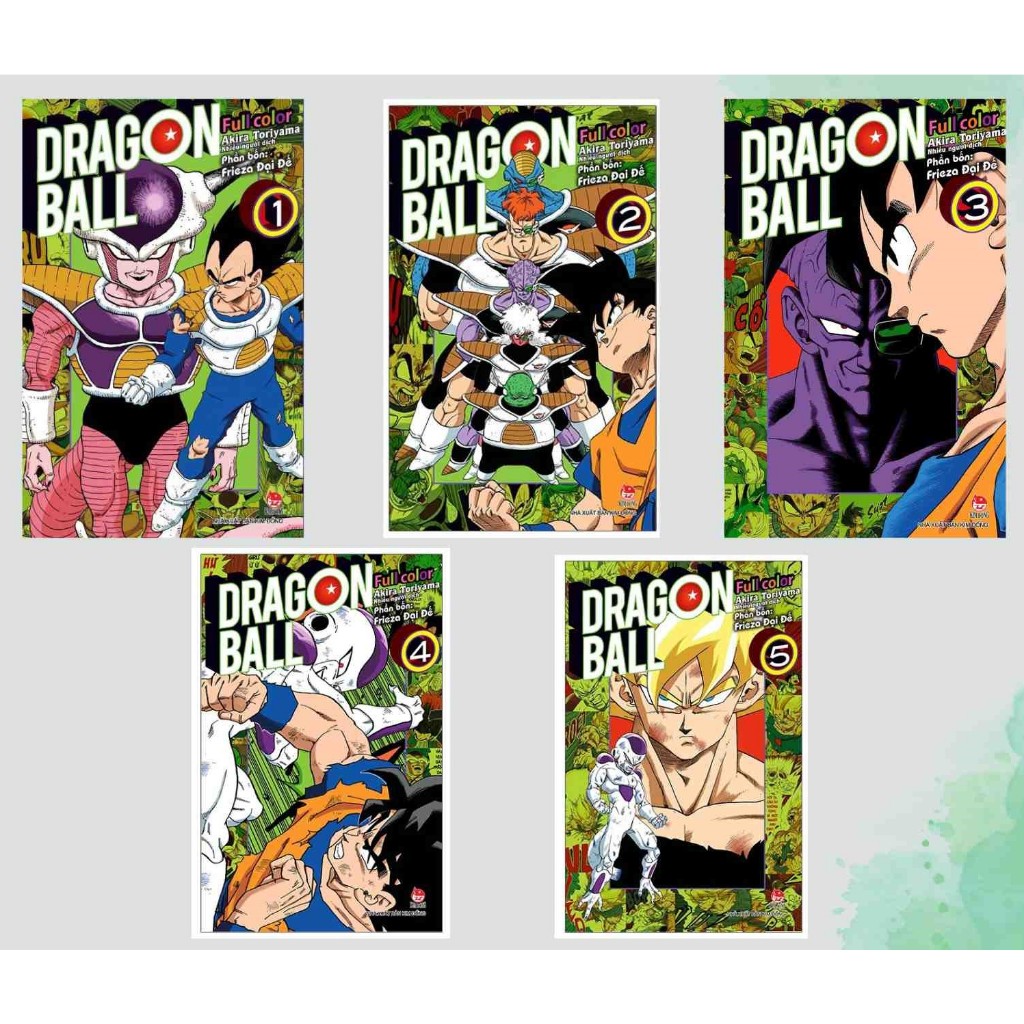 Sách Dragon ball full Color phần 4 từ tập 1 tập 5 Shopee Việt Nam