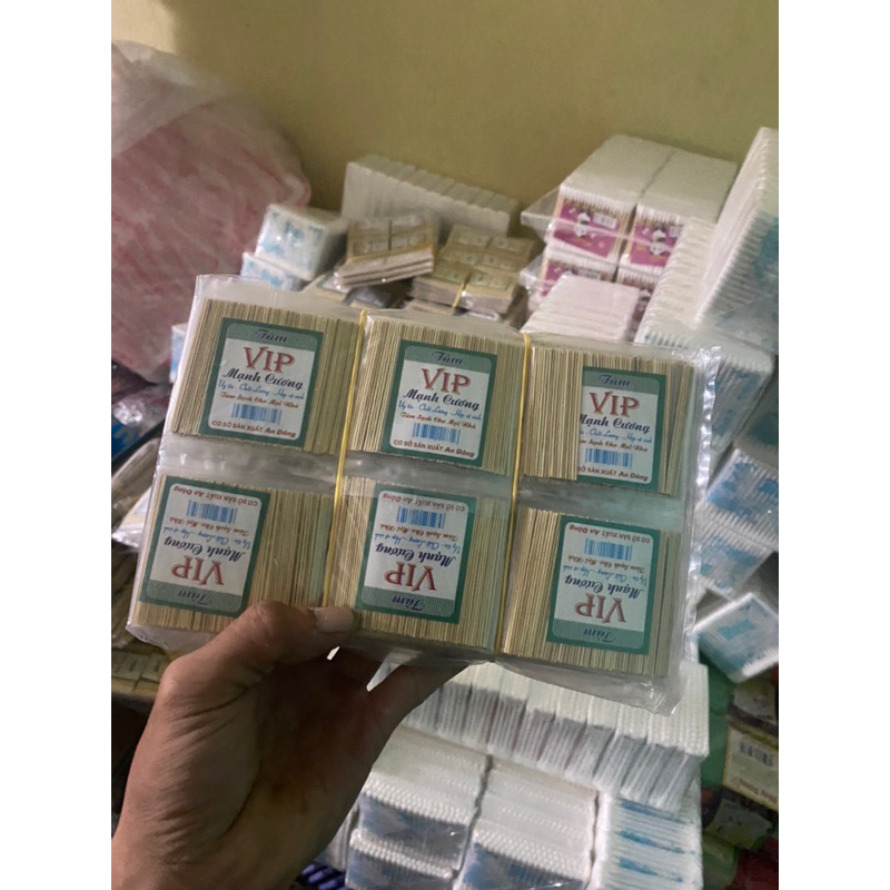 Tăm giang vip chất lượng vỉ 6 gói [30 gói bé]