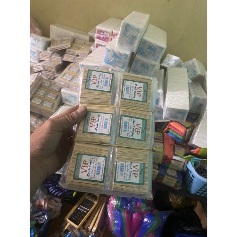 Tăm giang vip chất lượng vỉ 6 gói [30 gói bé]