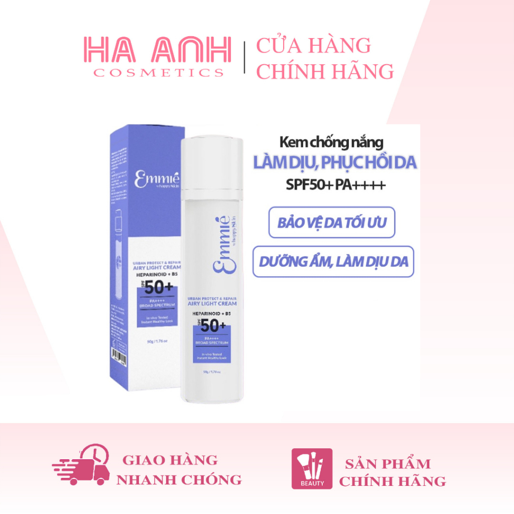 Kem Chống Nắng Emmie Urban Protect & Repair Airy Light Cream | Shopee ...