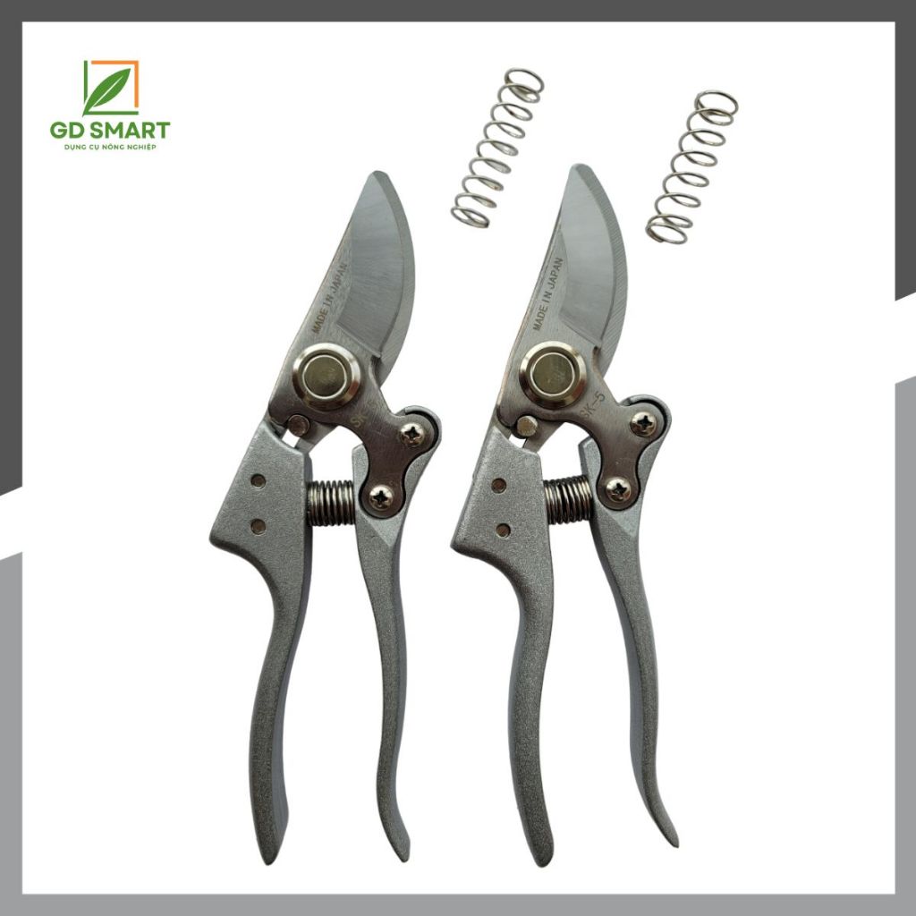 (FREESHIP) Combo 2 Kéo Cắt Cành Tỉa Cành SK5 Dụng Cụ Làm Vườn Cây Cảnh Bonsai Nhật Bản - Dụng Cụ Nông Nghiệp GD Smart