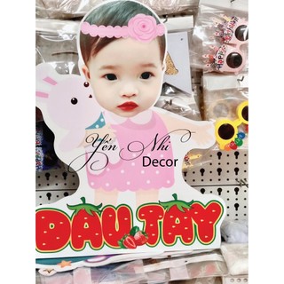 Chibi cảm ơn cho bé gái thiết kế theo yêu cầu Yến Nhi Shop