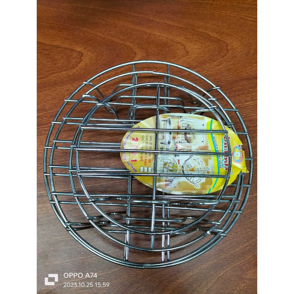Vỉ hấp inox, rế hấp inox 4 chân nhiều size | Shopee Việt Nam