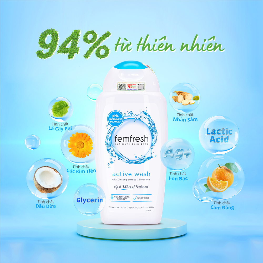 Dung Dịch Vệ Sinh Phụ Nữ Femfresh Daily 250ml