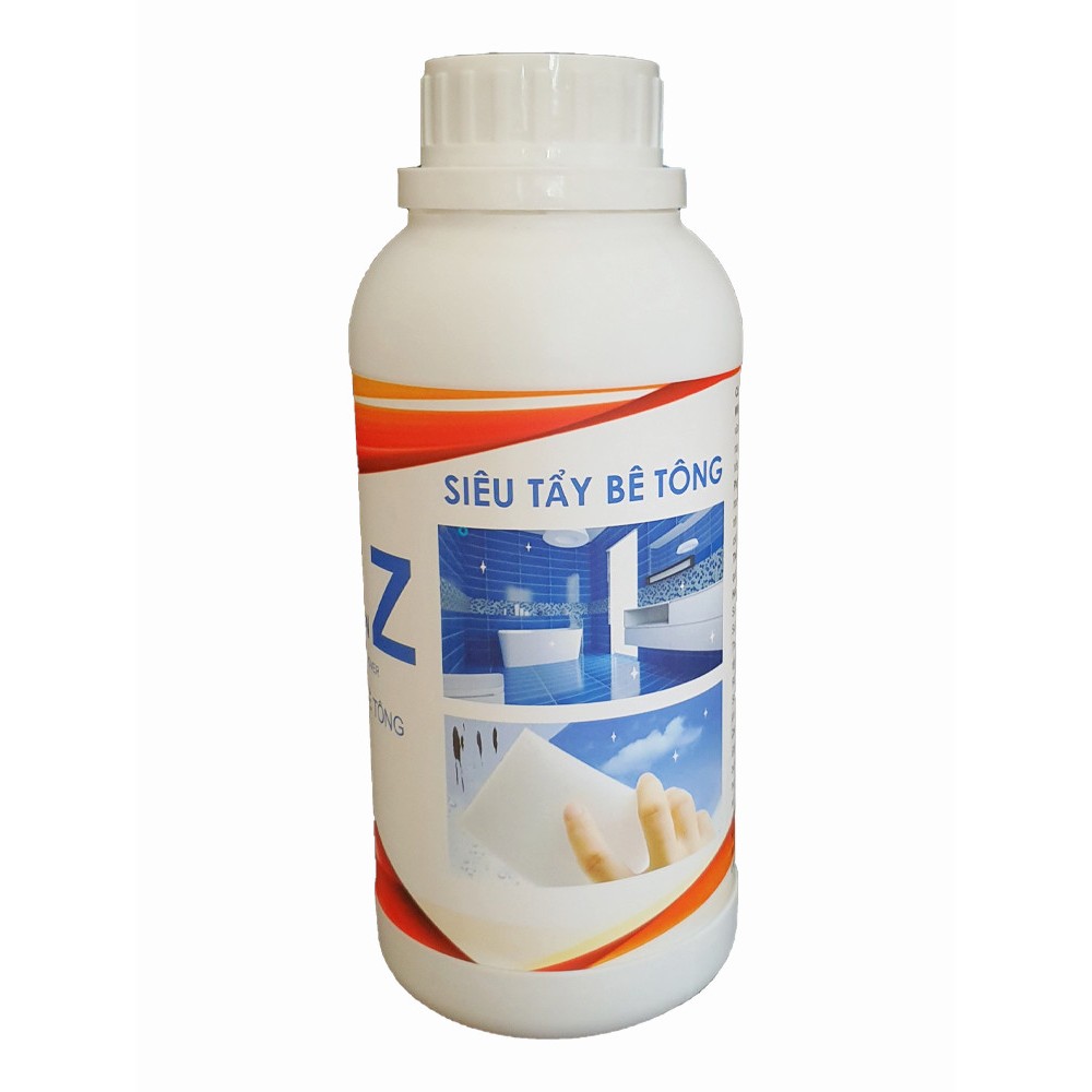 Dung Dịch Tẩy Xi Măng Cặn Bẩn Vết Ố Trên Nền Gạch Và Đồ Men Sứ WIKILEE Z Chai 1000ml