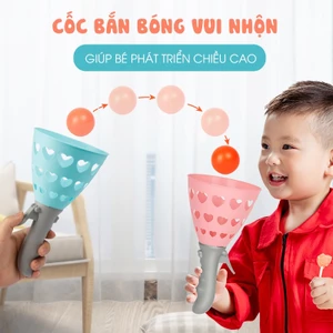 Đồ chơi cốc bắn bóng vui nhộn cho bé,Cốc hứng bóng vận động ngoài trời, trong nhà thú vị cho bé