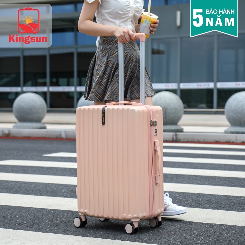 Ảnh Vali kéo du lịch Size 24 Kingsun KS 219, bảo hành 5 năm 2