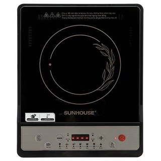 Bếp từ Sunhouse SHD6159 Bếp từ đơn Công suất vùng nấu-1800W Chất liệu mặt bếp-Kính Ceramic