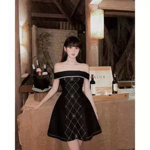 🎀 ĐẦM TIỆC SANG CHẢNH - ĐẦM TAPTA BẸT VAI HOẠ TIẾT ⚡𝐇𝐨𝐚̉ 𝐓𝐨̂́𝐜⚡ 𝐌𝐄𝐎𝐈𝐍𝐃𝐀𝐇𝐎𝐔𝐒𝐄