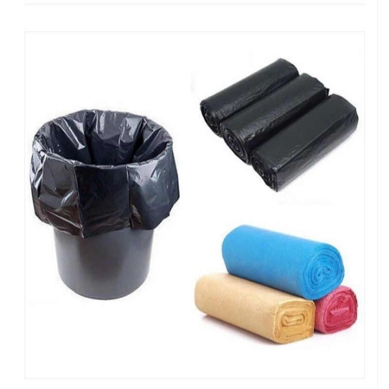 Túi rác 3 cuộn 3 màu/đen kích cở Tiểu/Trung/Đại/Cực Đại | Shopee Việt Nam
