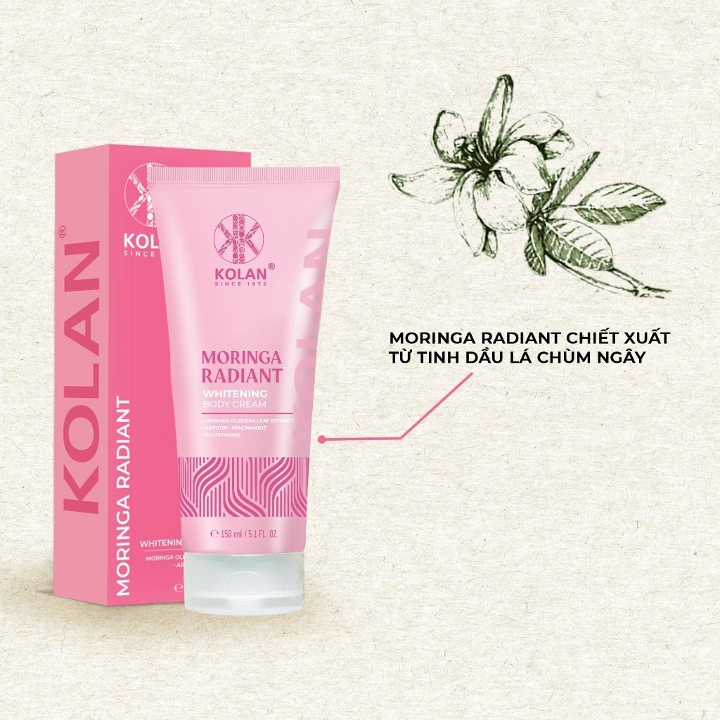 [Date 10/2027]Kem Body KOLAN 150ml, Dưỡng Trắng, Nâng Tone, Chống Nắng, Dưỡng Ẩm, Chống Lão Hóa