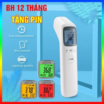 Nhiệt kế đo độ, đo trán và đo đa năng điện tử hồng ngoại cảm ứng mẫu mới